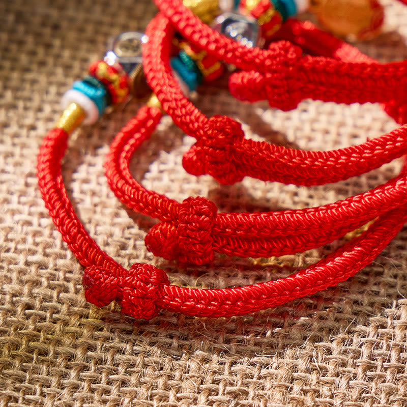 FuAttract Fortune Protection Chinese Zodiac Red String Bracelet  - image 4
