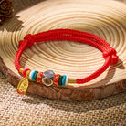 FuAttract Fortune Protection Chinese Zodiac Red String Bracelet  - Dragon Snake - Samantabhadra - image 19
