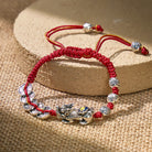 FuAttract Wealth & Protection Red String Bracelet – Pixiu Energy Flow Charm - Red - image 0
