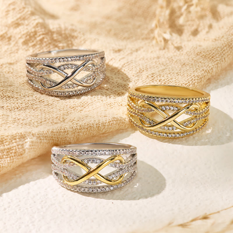 FuAttract Self-Love Energy Emotional Healing Infinity Adjustable Ring  - image 8