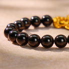 FuAttract Balance & Protection Black Obsidian Pixiu Yin Yang Bracelet - image 6