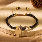 FuAttract Calm & Energy Crescent Moon Bracelet – Multi-Stone Healing Collection - Black Onyx - image 14