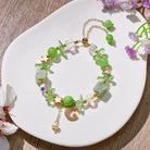 FuAttract Calm Energy & Emotional Balance Crescent Moon Crystal Bracelet - image 1