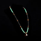 FuAttract Black Obsidian Green Aventurine & Tiger's Eye Necklace – Protection Growth & Courage  - image 5