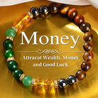 FuAttract Protection Courage Focus & Grounding Black Onyx & Tiger's Eye Bracelet  - image 5