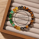 FuAttract Protection Courage Focus & Grounding Black Onyx & Tiger's Eye Bracelet  - image 4