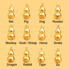 FREE Today: Fortune Protection Prosperity Flow Brass Chinese Zodiac Keychain with Pixiu - image 4