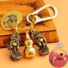 FREE Today: Fortune Protection Prosperity Flow Brass Chinese Zodiac Keychain with Pixiu - Ox - image 14