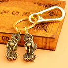 FREE Today: Fortune Protection Prosperity Flow Brass Chinese Zodiac Keychain with Pixiu - image 25