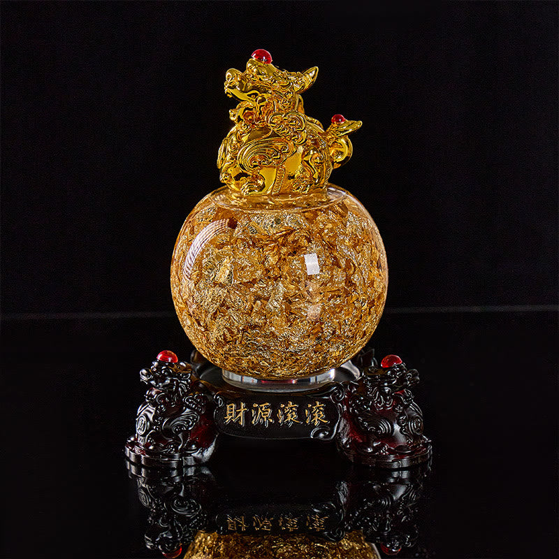 FuAttract Wealth & Protection Pixiu Feng Shui Figurine Decoration - image 2