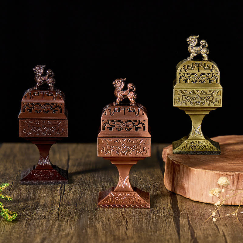 FuAttract Wealth Attraction Energy Pixiu Incense Burners Desktop Ornaments - image 4