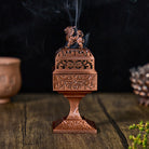 FuAttract Wealth Attraction Energy Pixiu Incense Burners Desktop Ornaments - Bronze - image 0