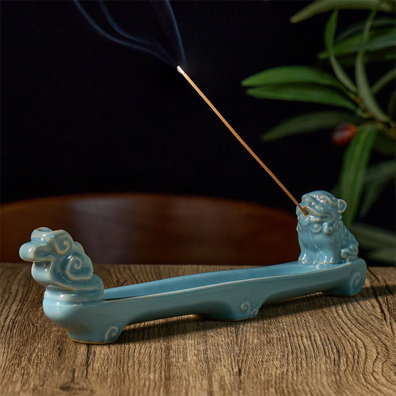 FuAttract Home Ritual Pixiu Ceramic Wealth Attraction Decor Backflow Incense Burners - image 2