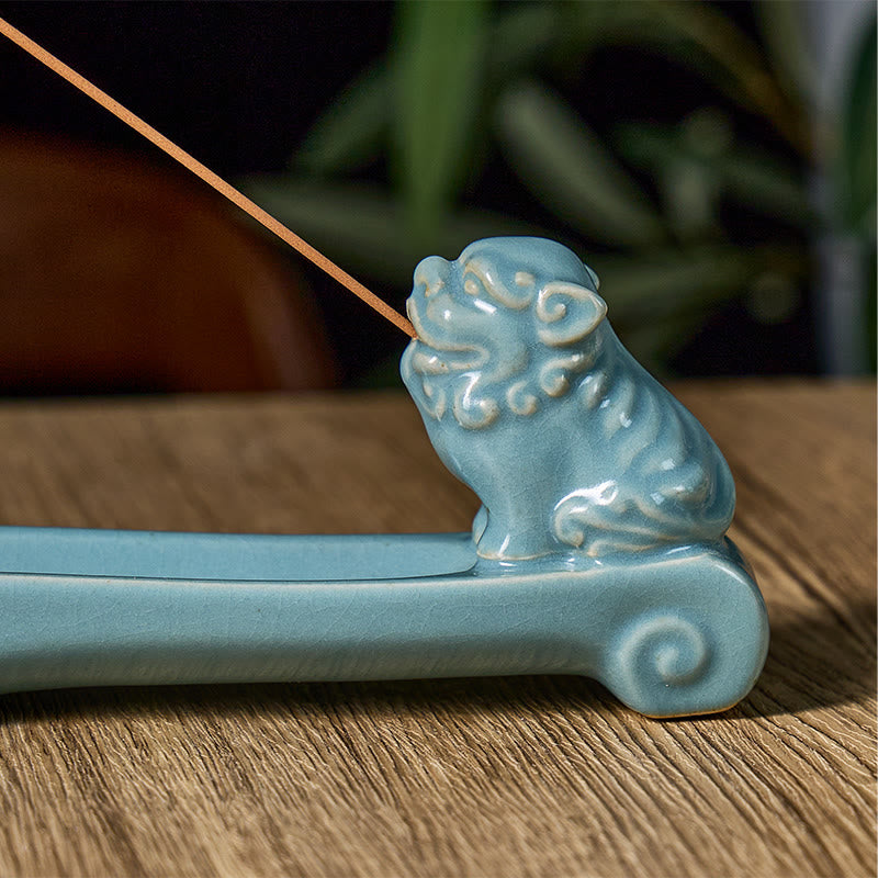 FuAttract Home Ritual Pixiu Ceramic Wealth Attraction Decor Backflow Incense Burners - image 4