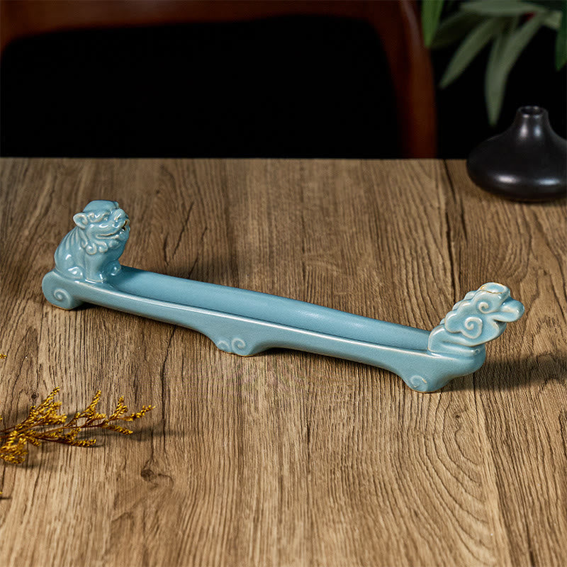 FuAttract Home Ritual Pixiu Ceramic Wealth Attraction Decor Backflow Incense Burners - Pixiu - image 0