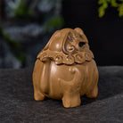FuAttract Wealth Attraction Energy Balance Decor Pixiu Ceramic Incense Burners Desktop Ornaments - image 3