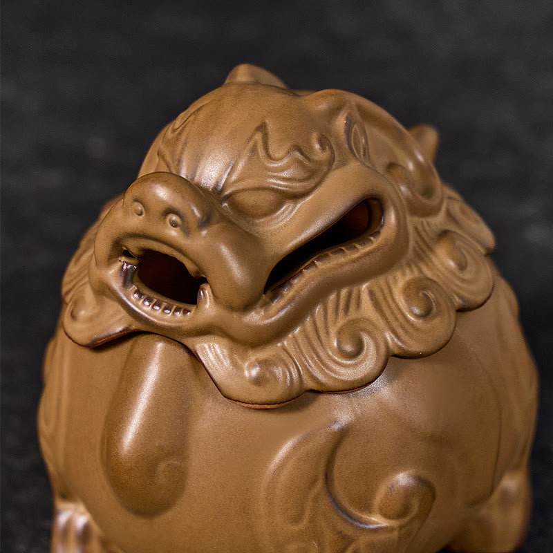 FuAttract Wealth Attraction Energy Balance Decor Pixiu Ceramic Incense Burners Desktop Ornaments - image 6