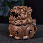 FuAttract Ceramic Wealth Attraction Decor Pixiu Incense Burners for Home Ritual  - Brown - image 8