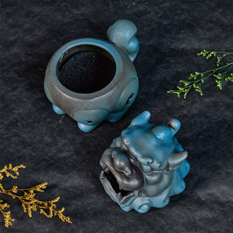 FuAttract Ceramic Wealth Attraction Decor Pixiu Incense Burners for Home Ritual  - image 3
