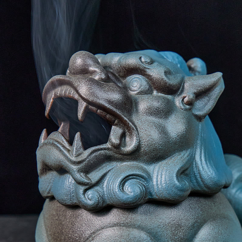 FuAttract Ceramic Wealth Attraction Decor Pixiu Incense Burners for Home Ritual  - image 5