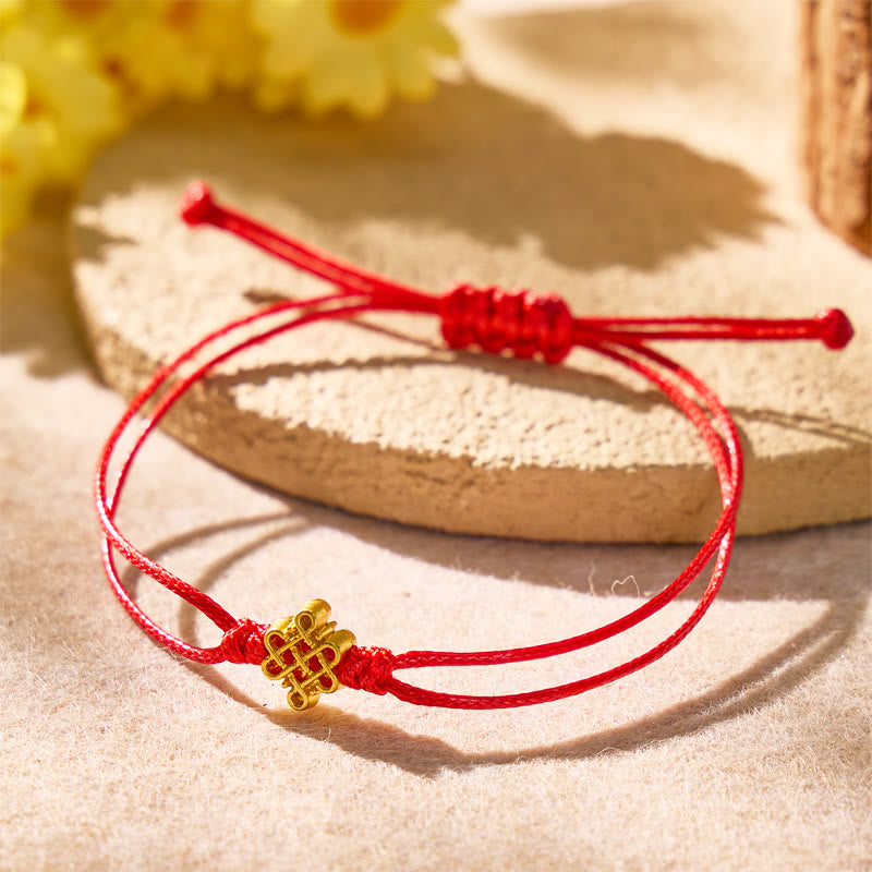 FuAttract Knot & Red String Bracelet – Self-Love Protection & Fortune Energy - image 1