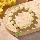 FuAttract Wealth Protection Grounded Energy Flow Shetai Jade Agate Pixiu Bracelet - 10mm - image 0
