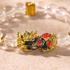 FuAttract Clear Quartz Pixiu Bracelet – Wealth Energy Clarity & Protection  - image 4