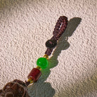 FuAttract Protective Wealth Luck Lightning-Struck Jujube Wood Pixiu Keychain - image 5