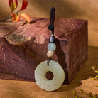 FuAttract Hetian Jade Pixiu Keychain – Ping An Buckle for Wealth & Fortune - image 2