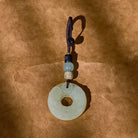 FuAttract Hetian Jade Pixiu Keychain – Ping An Buckle for Wealth & Fortune - image 1