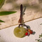 FuAttract Harmony & Protection Hetian Jade Ping An Buckle Pixiu Keychain  - image 16