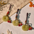 FuAttract Harmony & Protection Hetian Jade Ping An Buckle Pixiu Keychain  - image 5