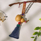 FuAttract Cinnabar Pixiu Peach Wood Car Hanging Decor – Calm Focus & Wealth Energy  - image 1