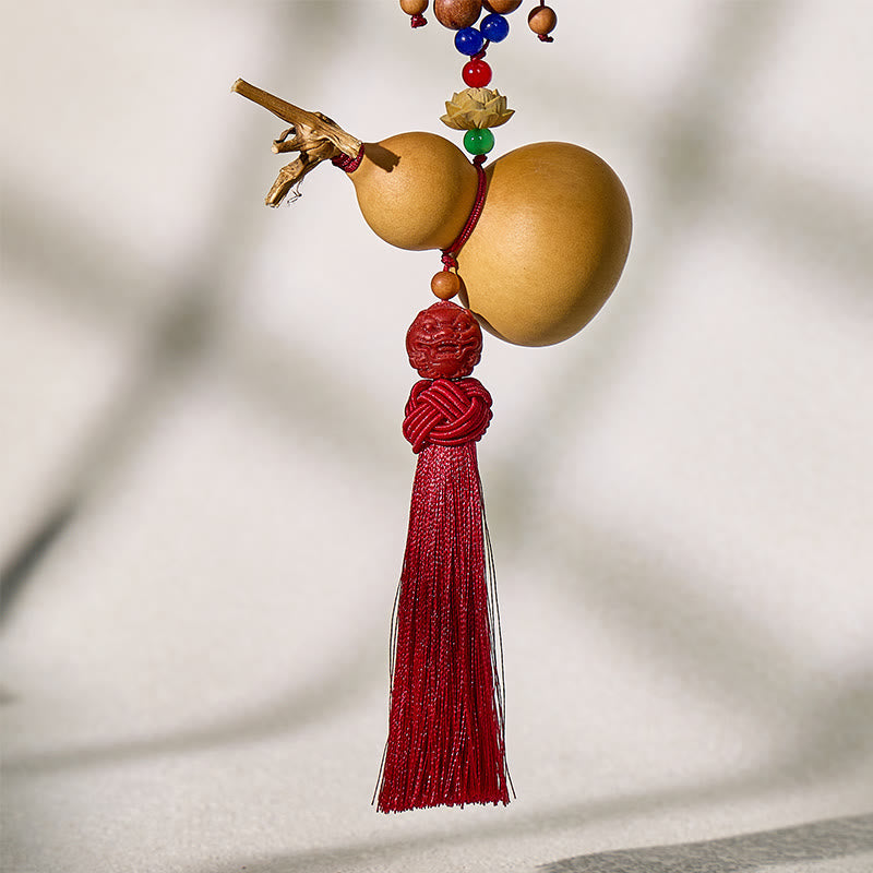 FuAttract Cinnabar Pixiu Peach Wood Car Hanging Decor – Calm Focus & Wealth Energy  - image 8