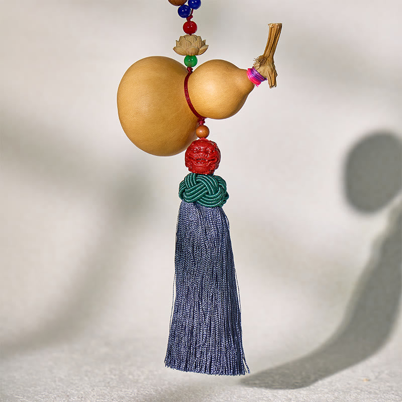 FuAttract Cinnabar Pixiu Peach Wood Car Hanging Decor – Calm Focus & Wealth Energy  - image 4