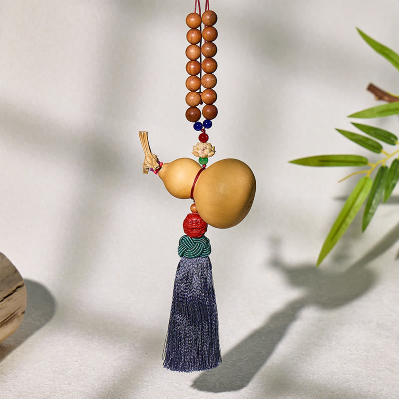 FuAttract Cinnabar Pixiu Peach Wood Car Hanging Decor – Calm Focus & Wealth Energy  - image 3