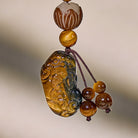 FuAttract Tiger's Eye Lotus Pixiu Keychain – Wealth Protection Energy  - image 4