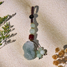 FuAttract Jade & Black Obsidian Pixiu Keychain – Harmony Protection & Wealth Energy - image 3