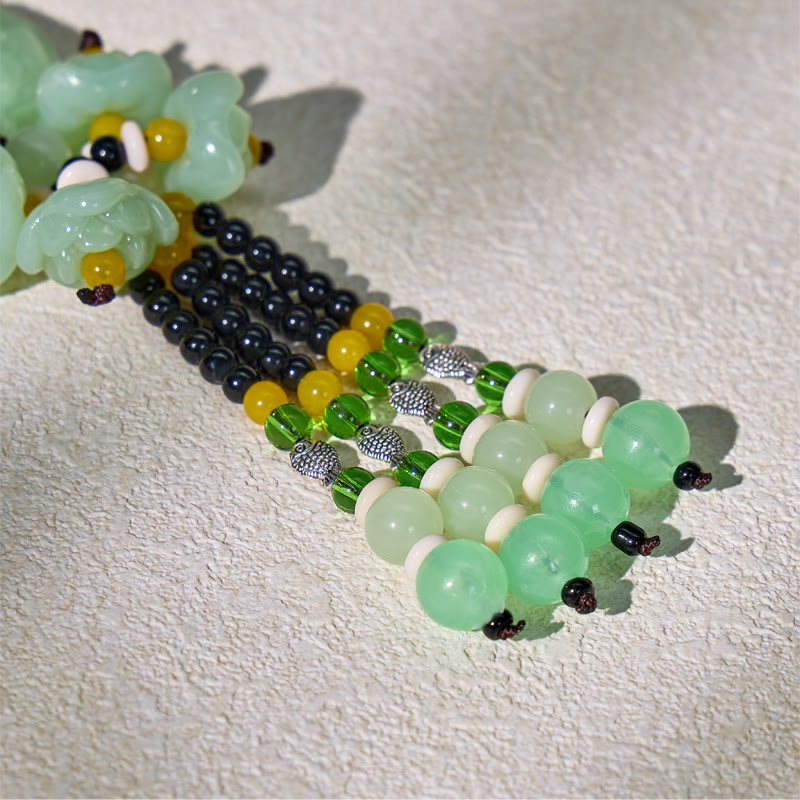 FuAttract Jade Lotus Pixiu Car Hanging Decor – Calm Serenity & Wealth Protection  - image 4