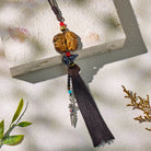 FuAttract Tiger's Eye Pixiu Car Hanging Decor – Courage & Wealth Protection Energy - image 1