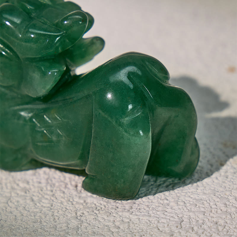 FuAttract Green Aventurine Pixiu Decoration – Growth Luck & Wealth Energy  - image 7