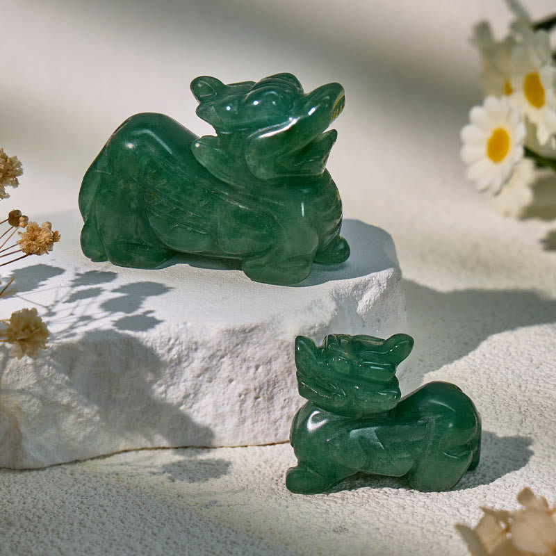 FuAttract Green Aventurine Pixiu Decoration – Growth Luck & Wealth Energy  - image 6