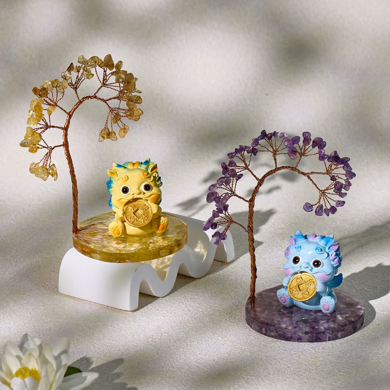 FuAttract Amethyst Citrine & Five Elements Pixiu Ornament – Harmony & Wealth Energy Decoration - image 10