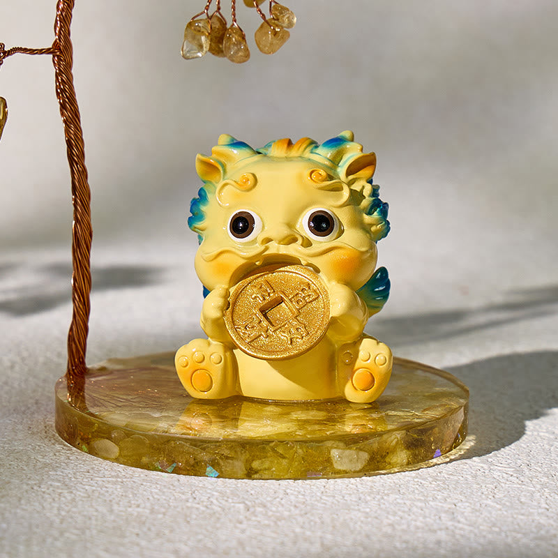 FuAttract Amethyst Citrine & Five Elements Pixiu Ornament – Harmony & Wealth Energy Decoration - image 5