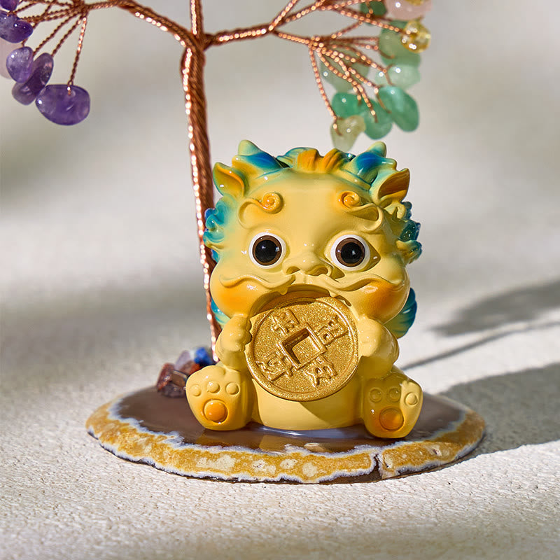 FuAttract Seven Chakra Crystal Agate Pixiu Ornament – Balance & Wealth Attraction - image 8