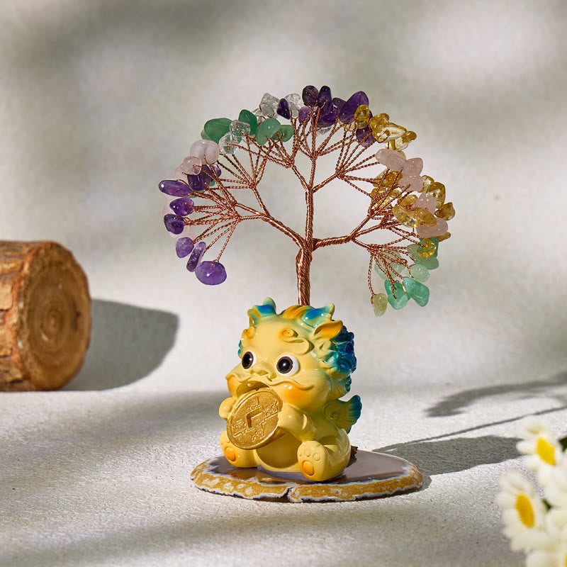 FuAttract Seven Chakra Crystal Agate Pixiu Ornament – Balance & Wealth Attraction - image 7