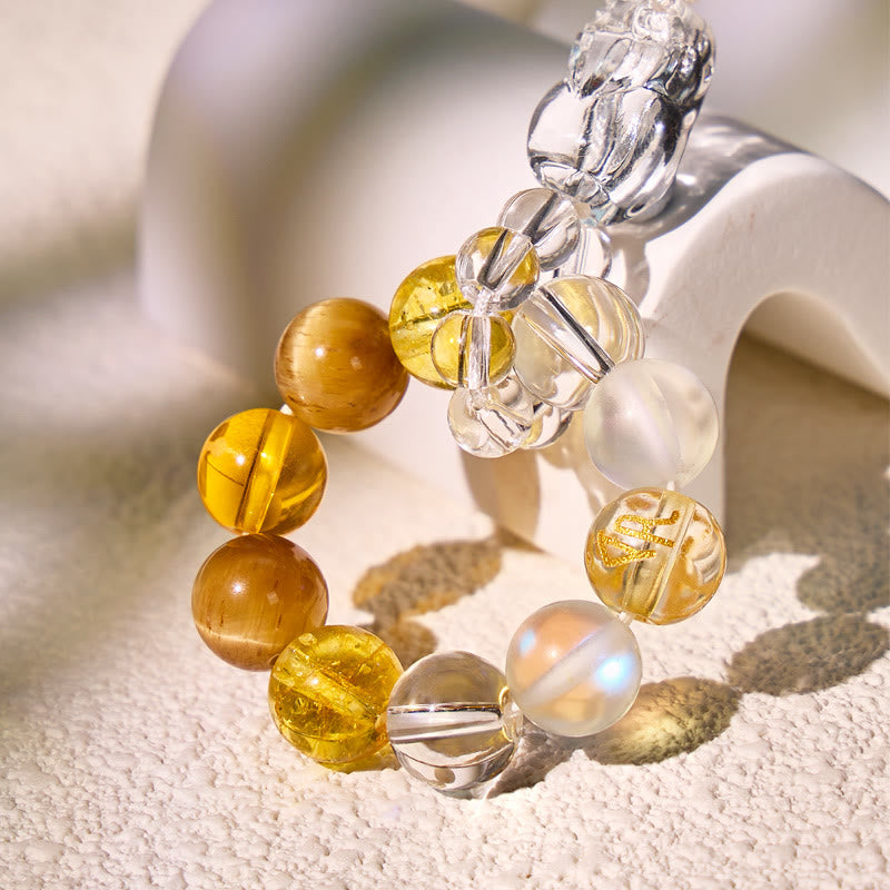 FuAttract Multi Crystal Pixiu Keychain – Five Elements Energy Balance Protection & Wealth Attraction - image 17