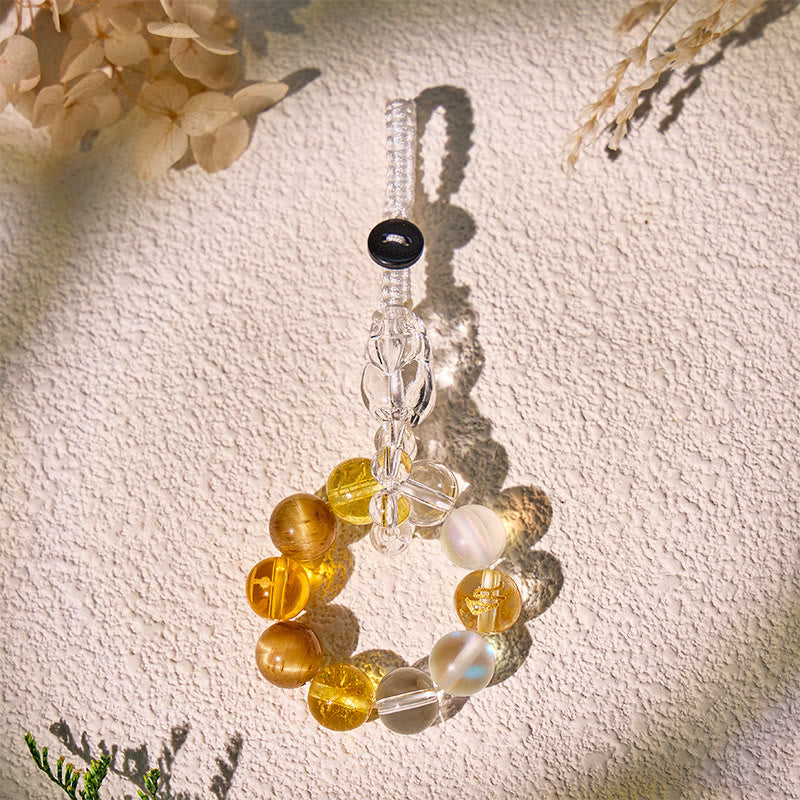 FuAttract Multi Crystal Pixiu Keychain – Five Elements Energy Balance Protection & Wealth Attraction - image 15