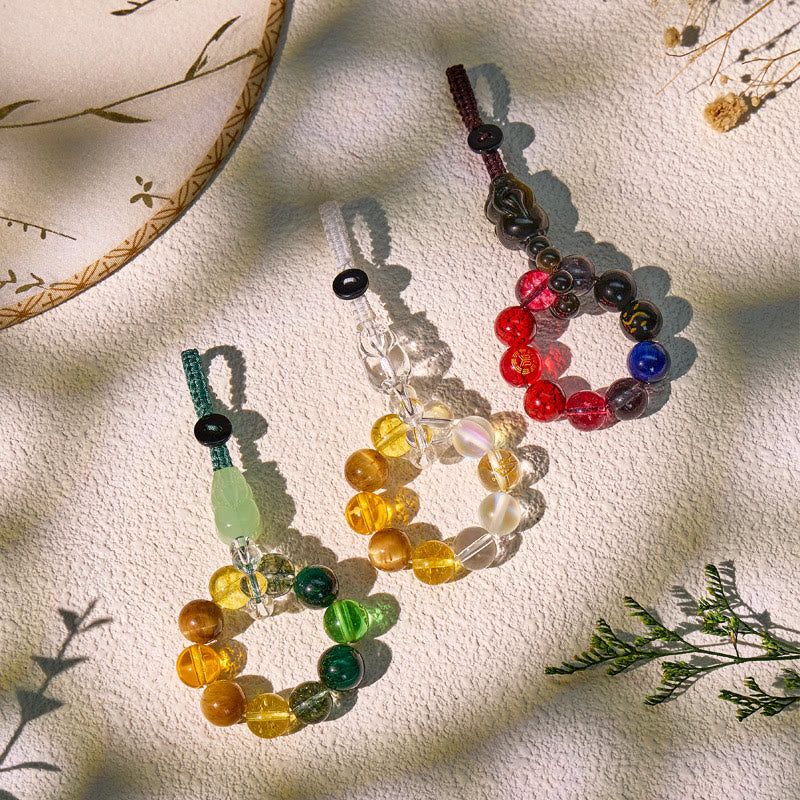 FuAttract Multi Crystal Pixiu Keychain – Five Elements Energy Balance Protection & Wealth Attraction - image 6