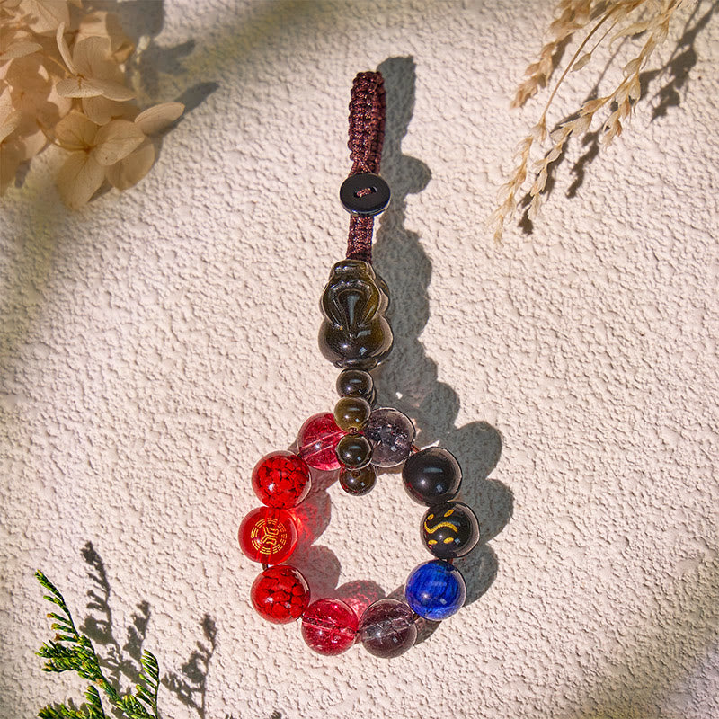 FuAttract Multi Crystal Pixiu Keychain – Five Elements Energy Balance Protection & Wealth Attraction - image 11